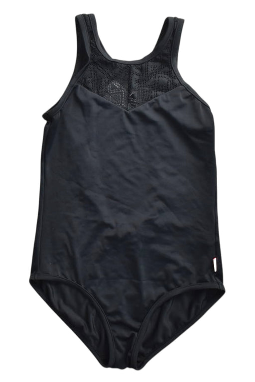 A Black Swimsuits from Seafolly in size 12Y for girl. (Front View)