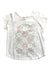 A White Short Sleeve T Shirts from Bonpoint in size 4T for girl. (Front View)