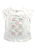 A White Short Sleeve Tops from Bonpoint in size 6T for girl. (Front View)