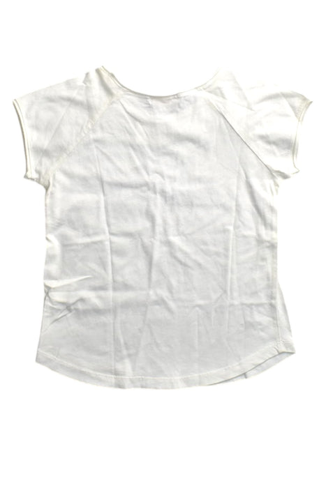 A White Short Sleeve Tops from Bonpoint in size 6T for girl. (Back View)