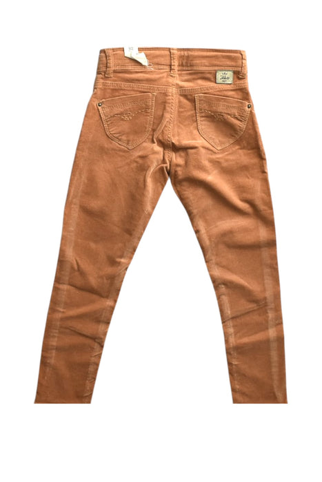 A Brown Jeans from IKKS in size 4T for neutral. (Back View)