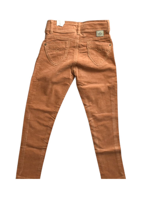 A Brown Jeans from IKKS in size 4T for neutral. (Back View)
