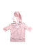 A Pink Lightweight Jackets from Nike in size 8Y for girl. (Back View)