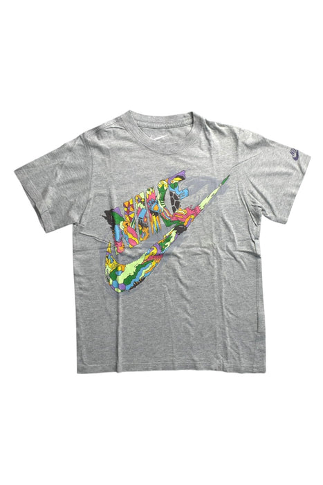 A Grey Short Sleeve T Shirts from Nike in size 8Y for neutral. (Front View)
