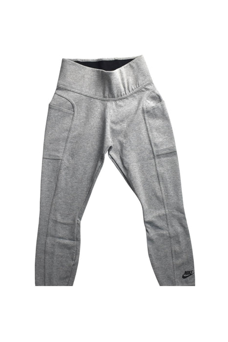A Grey Sweatpants from Nike in size 8Y for neutral. (Front View)