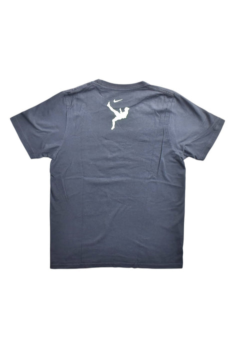 A Navy Short Sleeve T Shirts from Nike in size 10Y for neutral. (Back View)