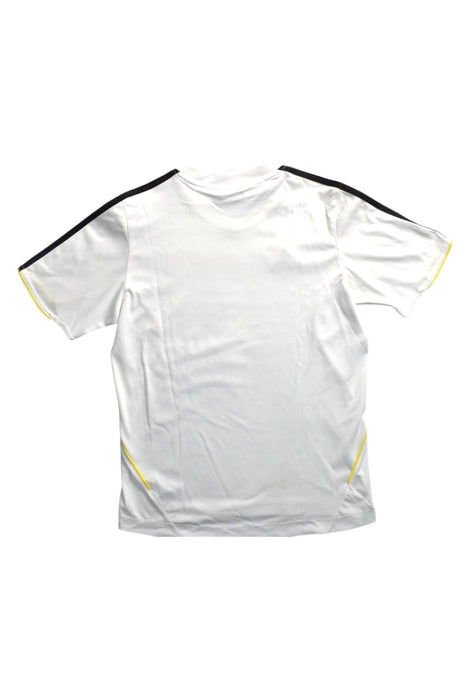 A White Short Sleeve Tops from Adidas in size 11Y for boy. (Back View)