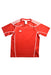 A Red Short Sleeve T Shirts from Adidas in size 11Y for neutral. (Front View)