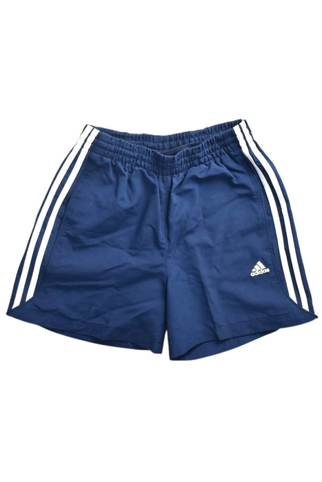 A Blue Active Shorts from Adidas in size 13Y for neutral. (Front View)