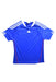 A Blue Short Sleeve T Shirts from Adidas in size 11Y for neutral. (Front View)