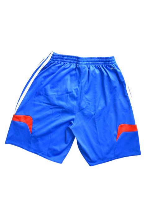 A Blue Shorts from Adidas in size 11Y for boy. (Back View)