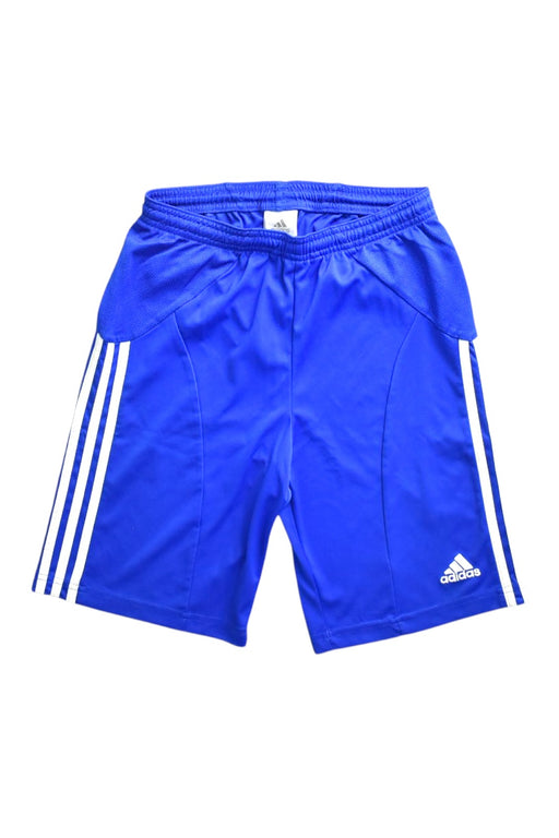 A Blue Shorts from Adidas in size 11Y for neutral. (Front View)