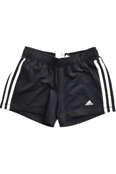 A Black Active Shorts from Adidas in size 7Y for neutral. (Front View)