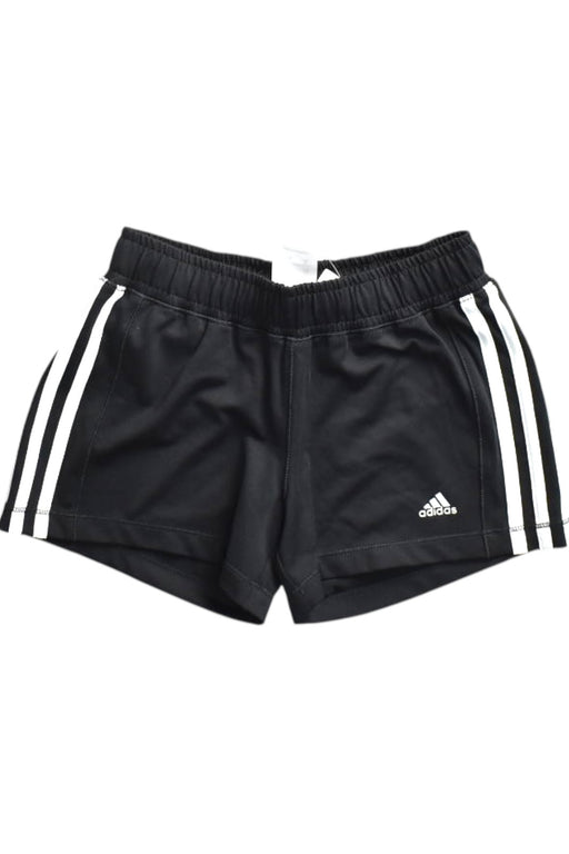 A Black Active Shorts from Adidas in size 7Y for neutral. (Front View)