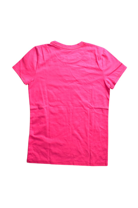 A Pink Short Sleeve T Shirts from Abercrombie  in size 11Y for girl. (Back View)