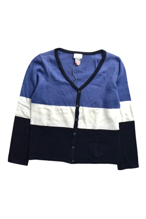 A Blue Cardigans from Cyrillus in size 8Y for boy. (Front View)
