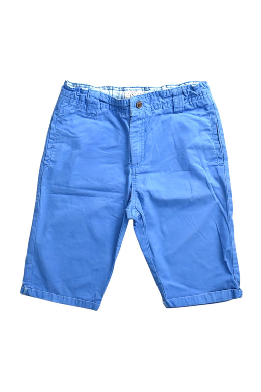 A Blue Shorts from Cyrillus in size 14Y for boy. (Front View)