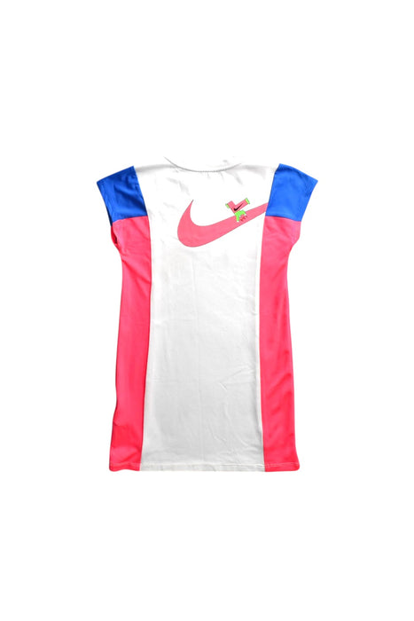 A White Sleeveless Tops from Nike in size 6T for girl. (Back View)