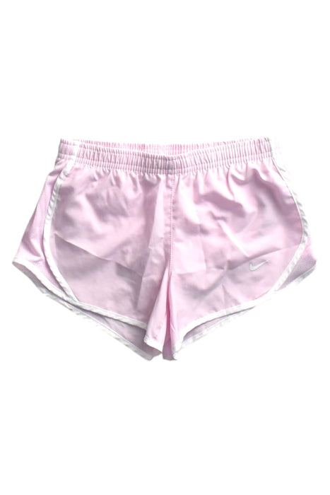 A Pink Active Shorts from Nike in size 4T for girl. (Front View)