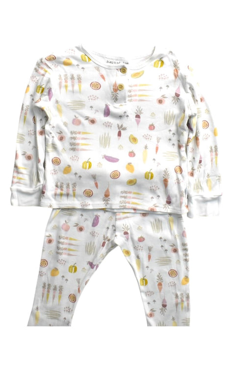 A White Pyjama Sets from Kays + Kins in size 18-24M for girl. (Front View)