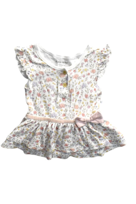 A Multicolour Short Sleeve Dresses from Kays + Kins in size 6-12M for girl. (Front View)