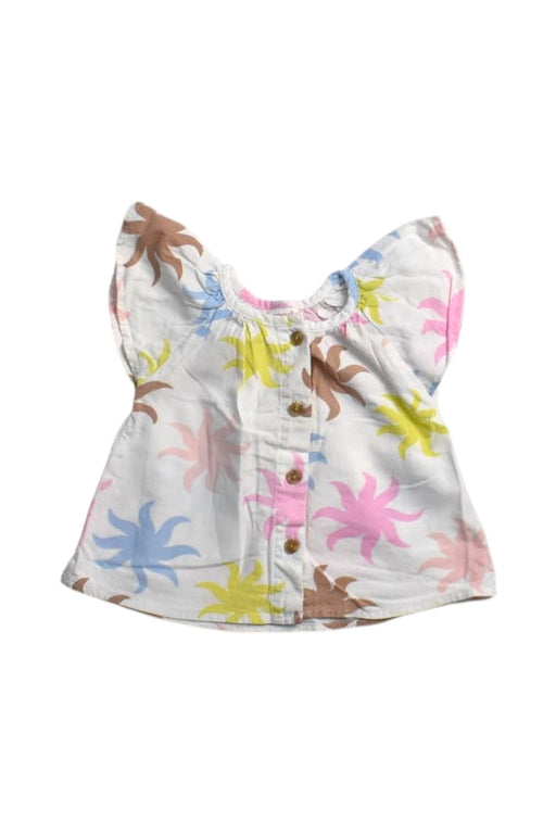 A Multicolour Sleeveless Tops from Seed in size 3-6M for girl. (Front View)