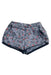 A Blue Shorts from Gingersnaps in size 3-6M for girl. (Front View)