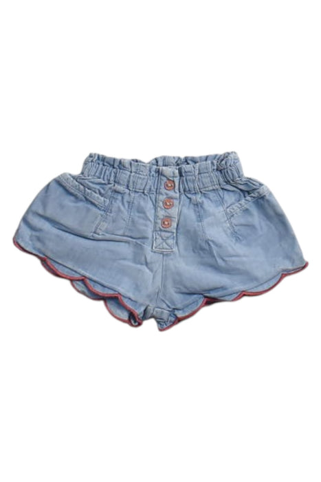 A Blue Shorts from Gingersnaps in size 3-6M for girl. (Front View)