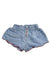 A Blue Shorts from Gingersnaps in size 3-6M for girl. (Front View)