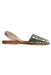 A Silver Sandals from RIA Menorca in size 10Y for girl. (Front View)