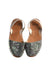 A Silver Sandals from RIA Menorca in size 10Y for girl. (Back View)