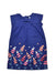 A Navy Sleeveless Dresses from Tea in size 7Y for girl. (Front View)
