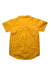 A Yellow Short Sleeve Shirts from PONEY in size 11Y for boy. (Back View)