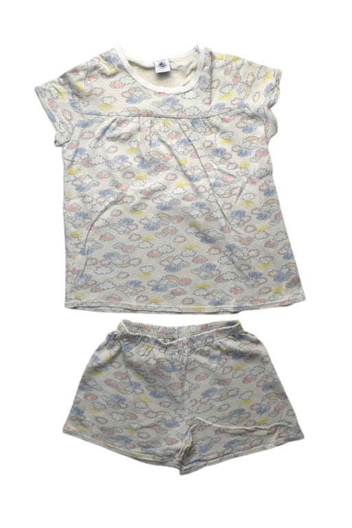 A Multicolour Shorts Sets from Petit Bateau in size 8Y for girl. (Front View)