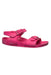 A Pink Sandals from Birkenstock in size 3T for girl. (Front View)