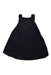 A Black Sleeveless Dresses from Les Enfantines in size 4T for girl. (Front View)