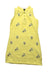 A Yellow Sleeveless Dresses from Shanghai Tang in size 3T for girl. (Front View)