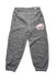 A Grey Sweatpants from Roots in size 3T for girl. (Front View)