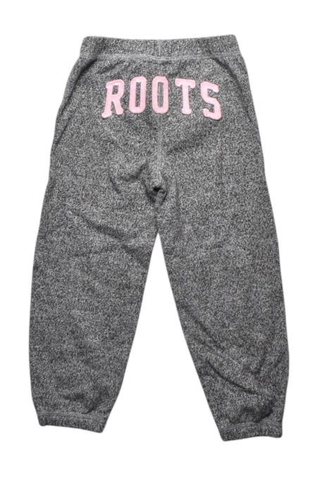 A Grey Sweatpants from Roots in size 3T for girl. (Back View)