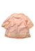 A Peach Long Sleeve Dresses from Seed in size 3T for girl. (Back View)