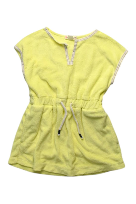 A Yellow Cover Ups from Crewcuts in size 2T for girl. (Front View)