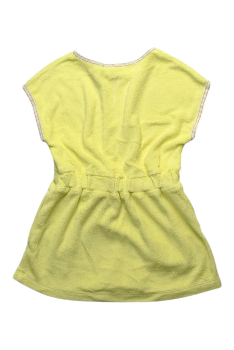 A Yellow Cover Ups from Crewcuts in size 2T for girl. (Back View)