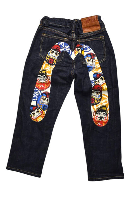 A Blue Jeans from Evisu in size 5T for neutral. (Back View)