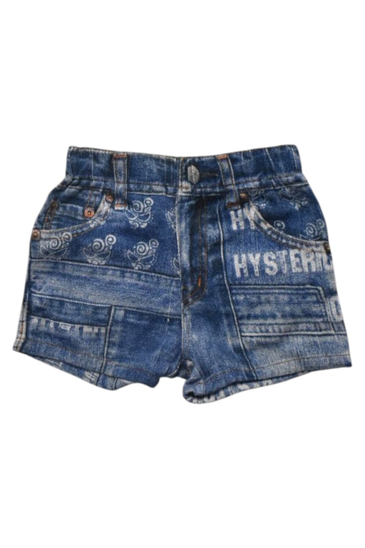 A Blue Shorts from Hysteric Mini in size 5T for girl. (Front View)