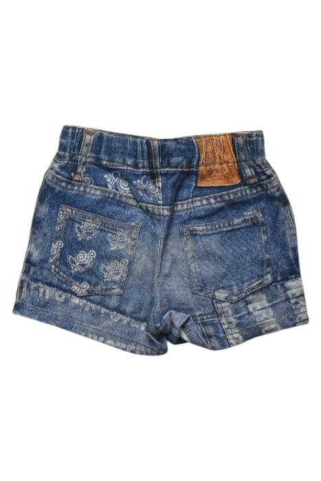 A Blue Shorts from Hysteric Mini in size 5T for girl. (Back View)