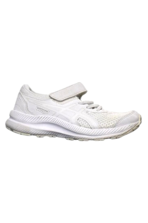 A White Sneakers from ASICS in size 9Y for neutral. (Front View)