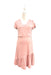 A Pink Short Sleeve Dresses from Jump Eat Cry in size Maternity-S for maternity. (Back View)