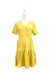 A Yellow Short Sleeve Dresses from Dear in size Maternity-S for maternity. (Back View)