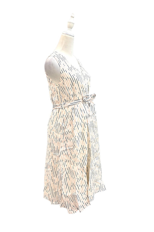 A Beige Sleeveless Dresses from Jump Eat Cry in size Maternity-S for maternity. (Front View)