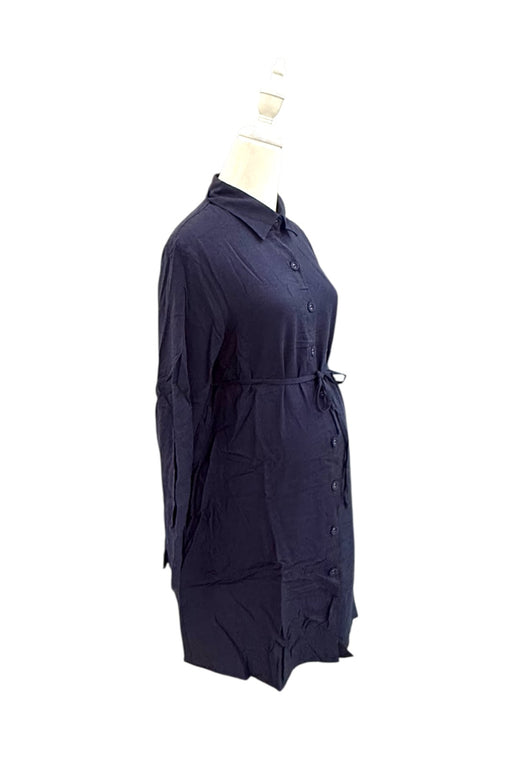 A Navy Long Sleeve Dresses from Jump Eat Cry in size Maternity-S for maternity. (Front View)